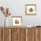 Americanflat Picture Frame with Round-Shaped Mat - Ideal for Any Room, Living Rooms, Dorm Room